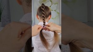 Cекрет правильного жгута из волос ? Очень быстрая эффектная прическа?♀️