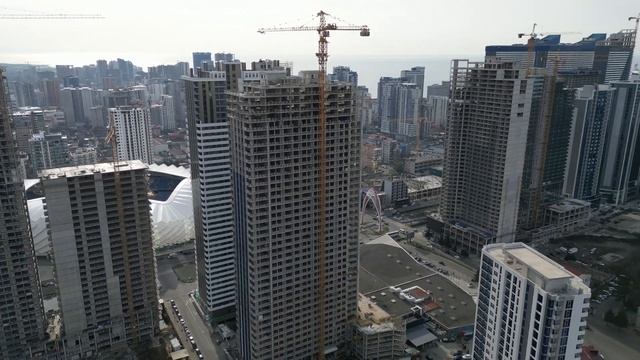 Недвижимость Батуми Грузия 2023. Аллея Героев: Calligraphy Towers, Black Sea Towers, BlueSky Tower смотреть онлайн