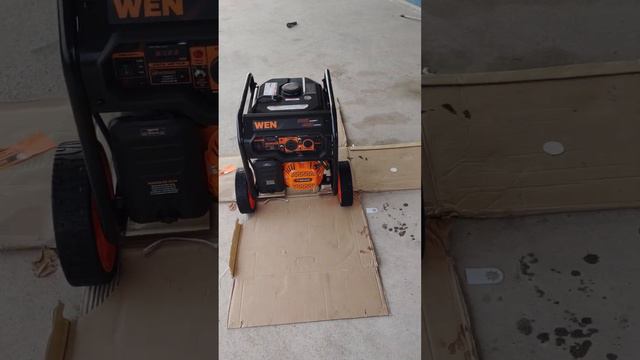 Wen 5600 W generator / GN5602X смотреть онлайн