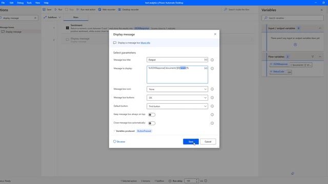 Power Automate Desktop : 148 || Working with "Sentiment" Action (Microsoft || Text Analytics) смотреть онлайн