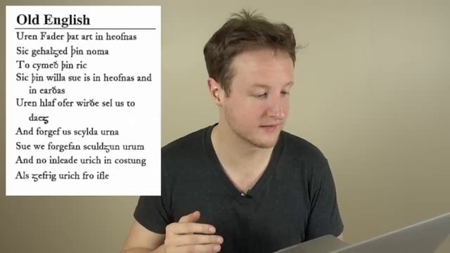 KAK ВЫГЛЯДИТ ДРЕВНИЙ АНГЛИЙСКИЙ ЯЗЫК смотреть онлайн