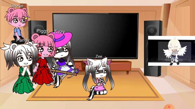 Piggy React To Afton Meme