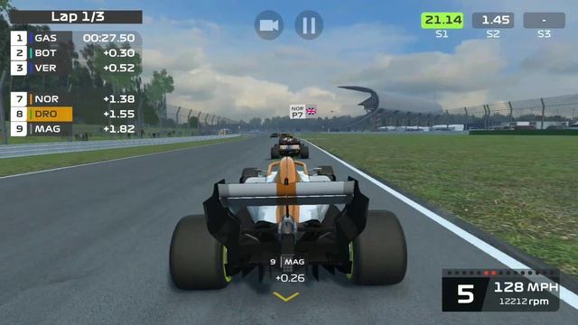 F1 Mobile Racing Simulator Gameplay HD #18 (ios/Android) смотреть онлайн