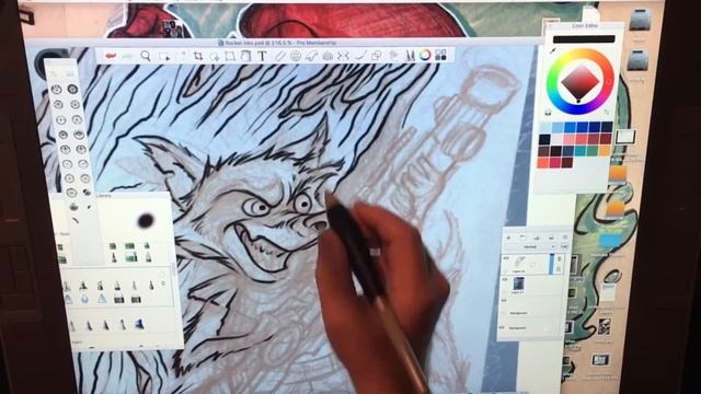 How to draw Rocket Raccoon part two смотреть онлайн