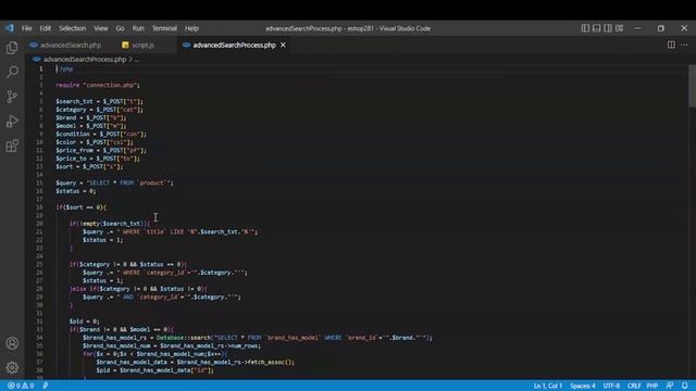 Program the advanced product searching process including pagination смотреть онлайн