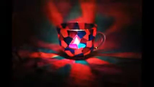 Витражи  Красивые светильники витражи