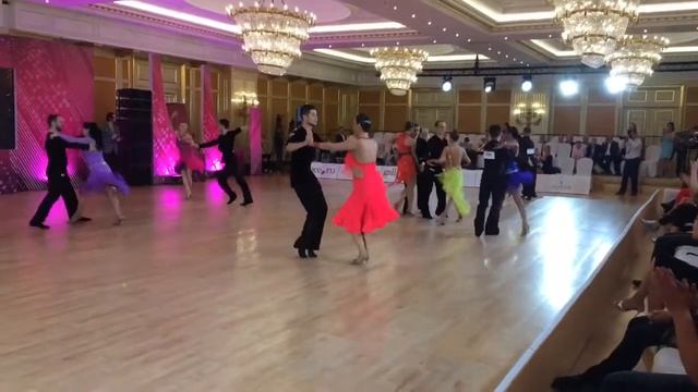 Anton Chubykala & Anna Tarasenkova. Pro/ Am GallaDance cup 2018, Samba. смотреть онлайн