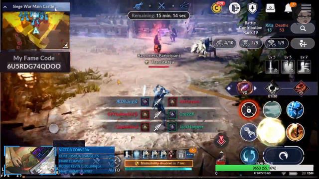 SIEGE WAR NIGHTS | BLACK DESERT MOBILE смотреть онлайн