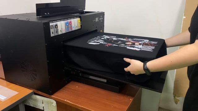 Прямая цифровая печать DTG от компании RENEART смотреть онлайн