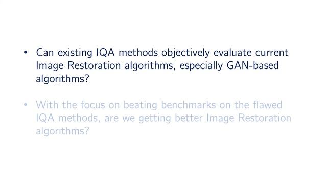[ECCV2020] PIPAL: a Large-Scale Image Quality Assessment Dataset for Perceptual Image Restoration смотреть онлайн