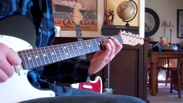 Fender American Standard Telecaster Demo with Distortion смотреть онлайн