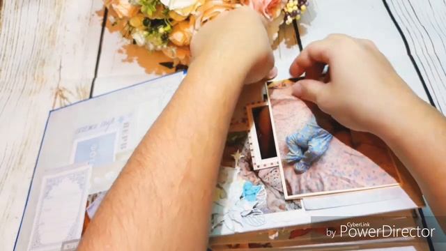 СКРАПБУКИНГ/обзор зимнего альбома для мальчика/DIY