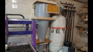 Циклон для столярной мастерской + Стружкоотсос JET DC-900A