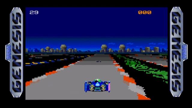 G-Zero for the Sega Genesis [Homebrew Video Game] - The Futuristic Racer like F-Zero смотреть онлайн
