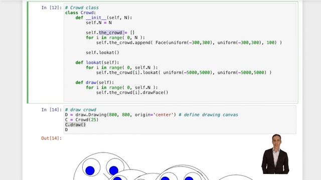 Object-oriented programming (2/3): crowd class (drill) смотреть онлайн