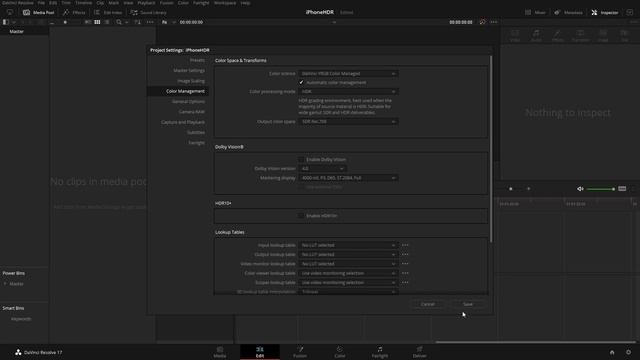 0128 Как обрабатывать iPhone HDR в Davinci Resolve / + бесплатный Powergrade смотреть онлайн