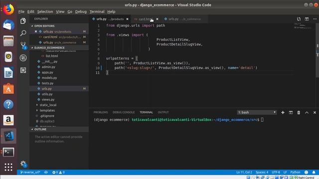 Aula 20 - Loja Online - Django - Reverse url no django смотреть онлайн