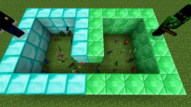 Clay Soldiers Mod: Minecraft 1.6.4: TEAM ENDERJOHN VS TEAM TDM смотреть онлайн