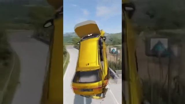 CARS VS GIANT PIT DEEP WATER | BeamNG Drive смотреть онлайн