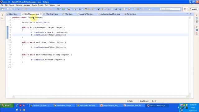 Intercepting Filter Design Pattern - Implementation смотреть онлайн