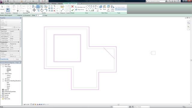 Revit Architecture 2011 Beginners Tutorial - 5 (Roof Sketch and Modify Commands) смотреть онлайн
