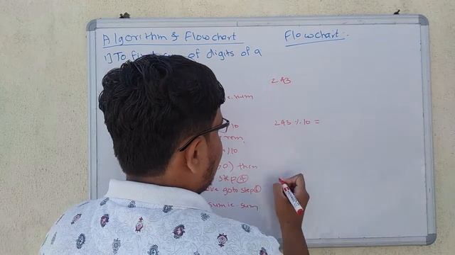 Algorithm for sum of digits of a given number | Algorithm & Flowchart PART 13 смотреть онлайн