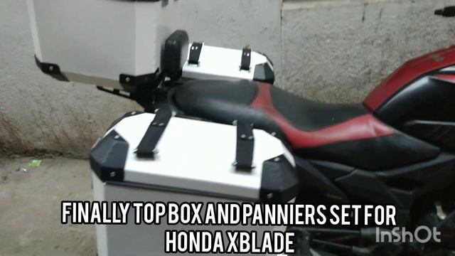 Top box Pannier new Honda X Blade Adventure modified carrier touring best accessories 2024 bs6 2.0 смотреть онлайн