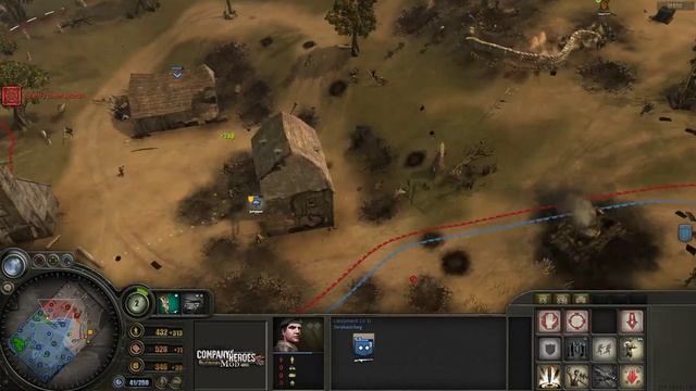 Company of Heroes Blitzkrieg mod PvP №83 2v2 Duclair смотреть онлайн