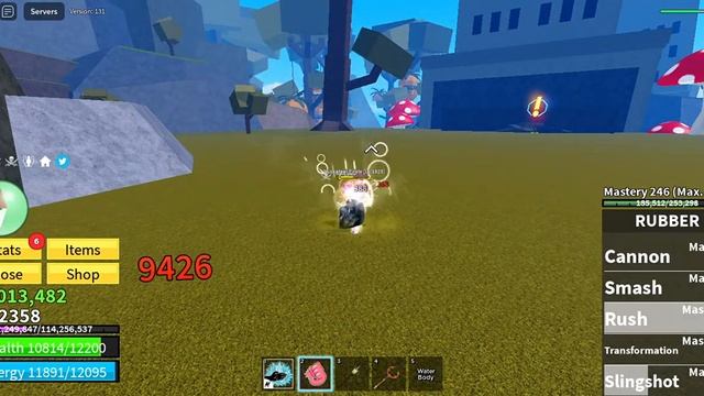 RUBBBER+SHARKMAN KARATE combo (blox fruits) смотреть онлайн