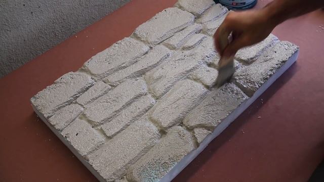 Easy & Realistic Faux Stone Walls with Foam! смотреть онлайн