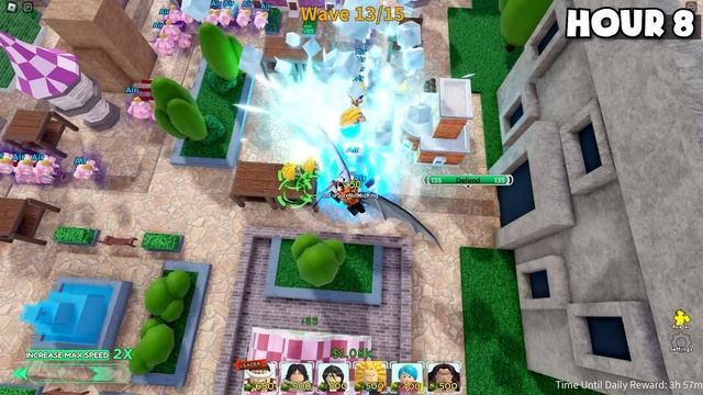 I Played ALL STAR TOWER DEFENCE For 24 HOURS And Became Overpowered Roblox смотреть онлайн