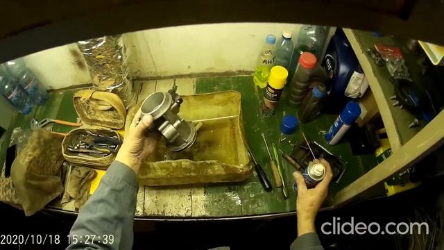 Чистка дроссельной заслонки на рено сандеро.