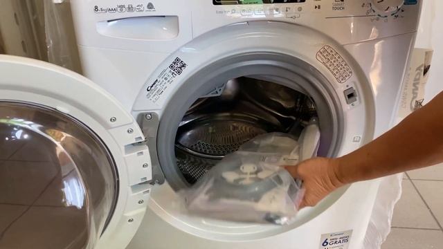 ???? ? Candy CSWS 485D/5S washer - dryer (mosó-szárítógép ) "A" смотреть онлайн