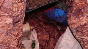 Внутреннее обустройство палатки УП-5 с тамбуром
