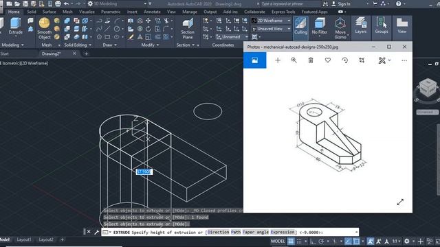 AutoCAD 2020 Mechanical Part Design 02 смотреть онлайн