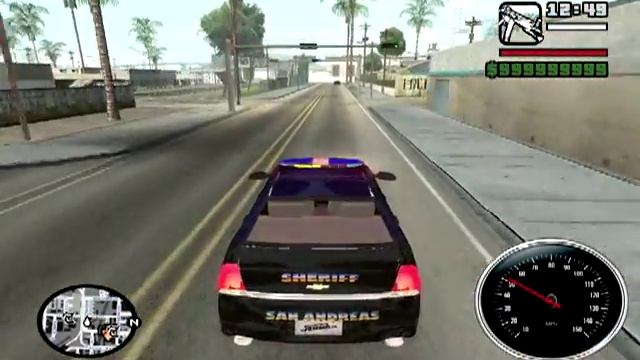 GTA SA: 2011 Police Chevy Caprice смотреть онлайн