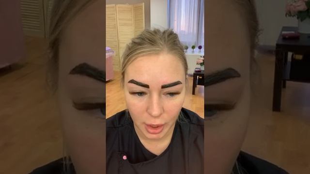 Окрашивание бровей краской смотреть онлайн