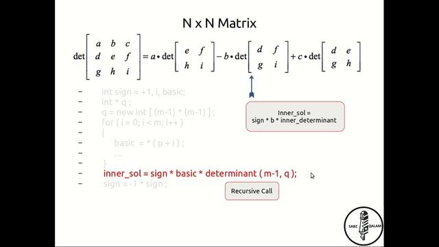 20: Determinant of Matrix C++ - Easy смотреть онлайн