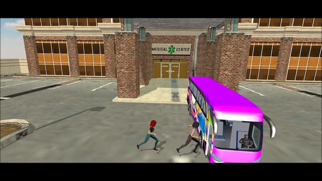 Tourist Bus Offroad Mountain Driving Game - Pick & Drop Passengers - Bus Games смотреть онлайн