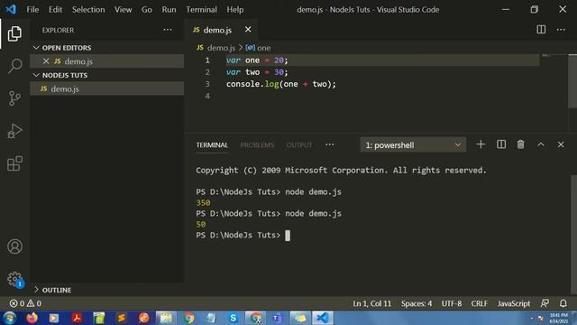 Node js Tutorial #1 || Create Your First Node Js Project || Ujjwal Technical Tips смотреть онлайн
