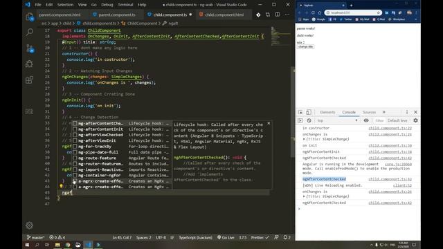 Life Cycle Hooks Part 2 | Master Angular Framework In Arabic смотреть онлайн