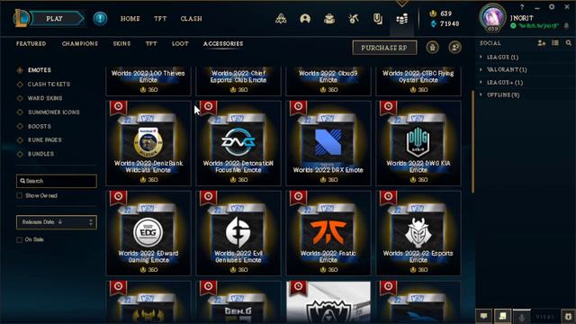 Buying The Worlds 2022 Saigon Buffalo Emote In League Of Legends смотреть онлайн