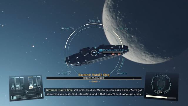 STARFIELD: Red tape runaround - Destroy Hurst's ship, persuade pirates to blackmail him, All choice смотреть онлайн
