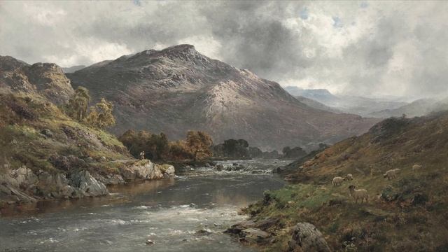 Vintage TV Art Slideshow | Landscape Paintings *Changes every 10 Minutes* 1 HR 4K Mountainscapes смотреть онлайн