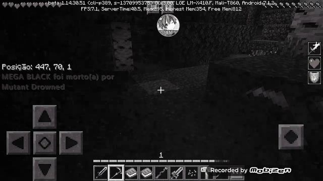 Minecraft PE Planeta de MEGA BLACK (2) MEU PRIMEIRO BOZZ (afogado mutante)!!!!!!!!!!! смотреть онлайн