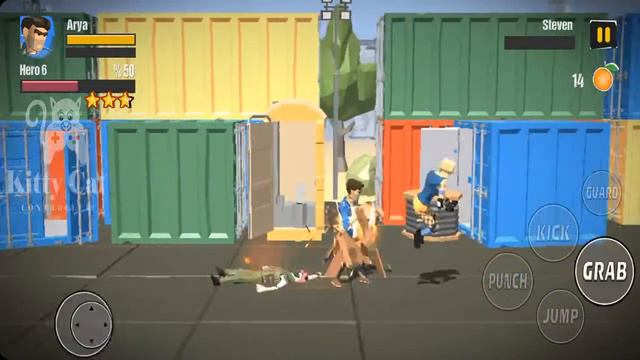 City Fighter vs Street Gang Android Gameplay HD Kitty Cat Controller смотреть онлайн