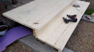 Лестница на террасу, своими руками.