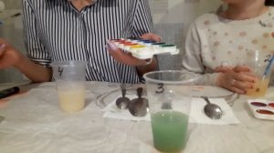 Опыт с водой  подготовительная группа