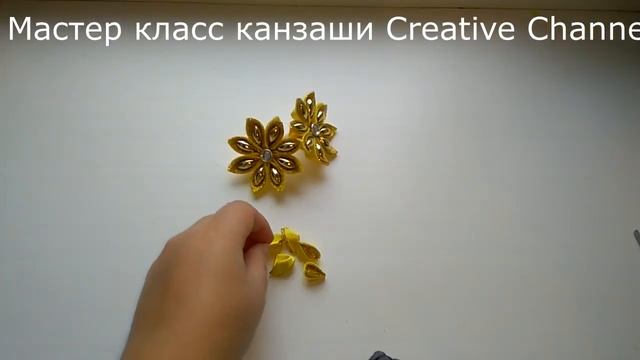 Праздничный новогодний комплект, ободок и резиночки канзаши. смотреть онлайн