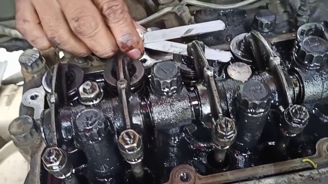 ENGINE TUNE-UP KIA BONGO JT 3.0 | adjust valve clearance смотреть онлайн